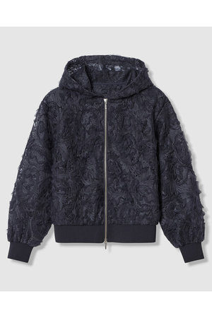 アナイ/ANAYIの【予約販売】チュールコードレースフーディブルゾン(110800/110802)