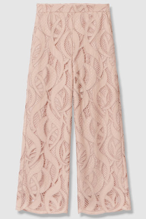 アナイ/ANAYIの【予約販売】【セットアップ対象商品】リーフコード刺繍ワイドパンツ(110600/110601)