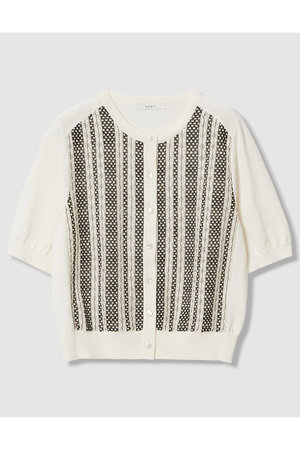 アナイ/ANAYIの【予約販売】インポートレースドッキング カーディガン(110300/110303)