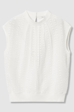 アナイ/ANAYIの【予約販売】インポートレースドッキング プルオーバー(110300/110301)