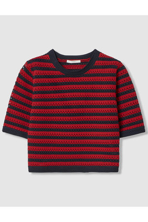 アナイ/ANAYIの【予約販売】アイレットボーダー プルオーバー(110300/110301)