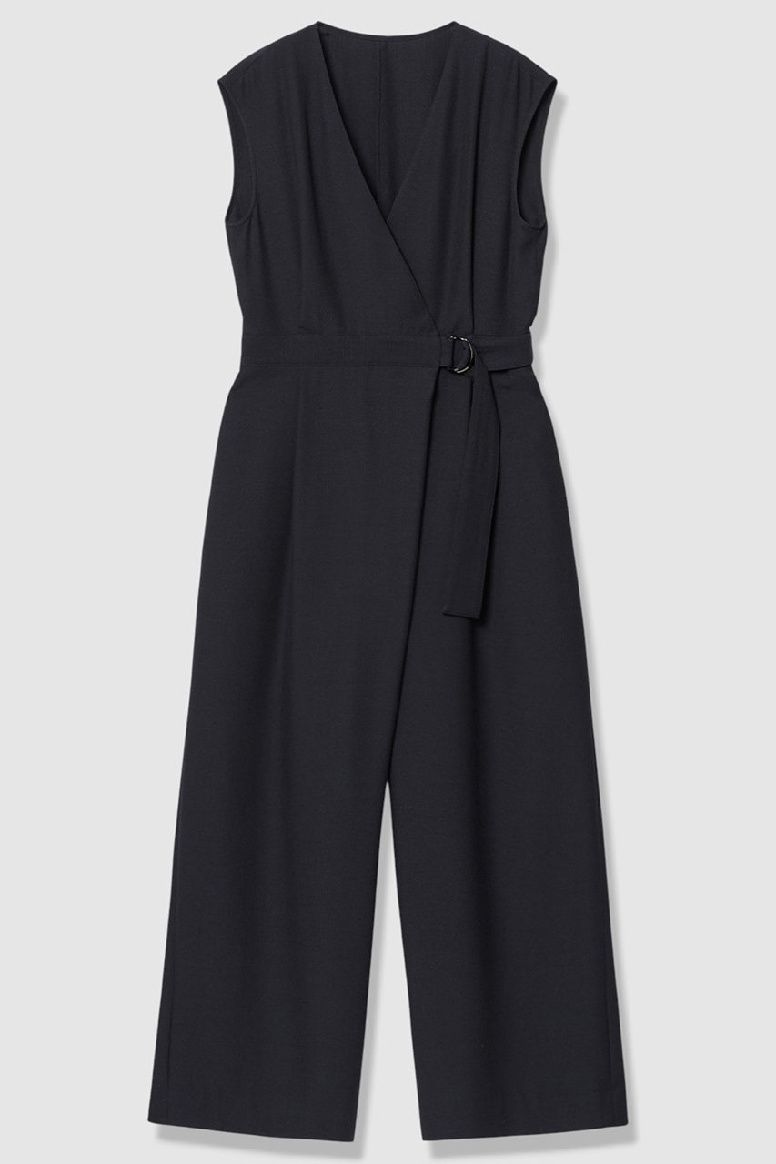 アナイ/ANAYIのスラブドビーオールインワン(ネイビー/10261114350-91-380)