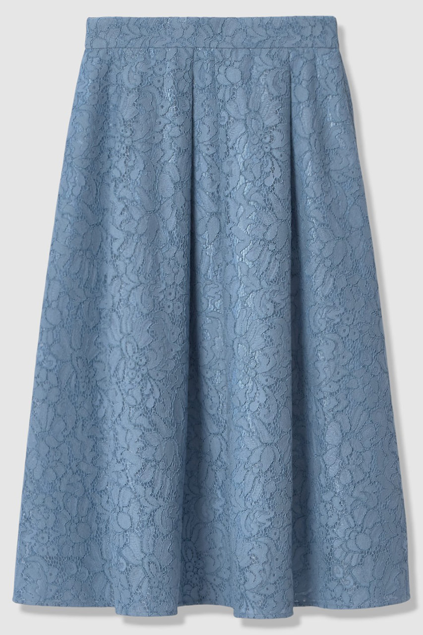 アナイ/ANAYIの【予約販売】【セットアップ対応商品】メッシュレースタック スカート(サックス/10261111180-63-380)