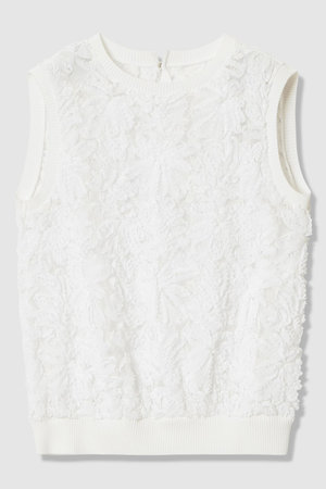 アナイ/ANAYIの【予約販売】テープエンブロイダリーリブ ブラウス(110400/110401)