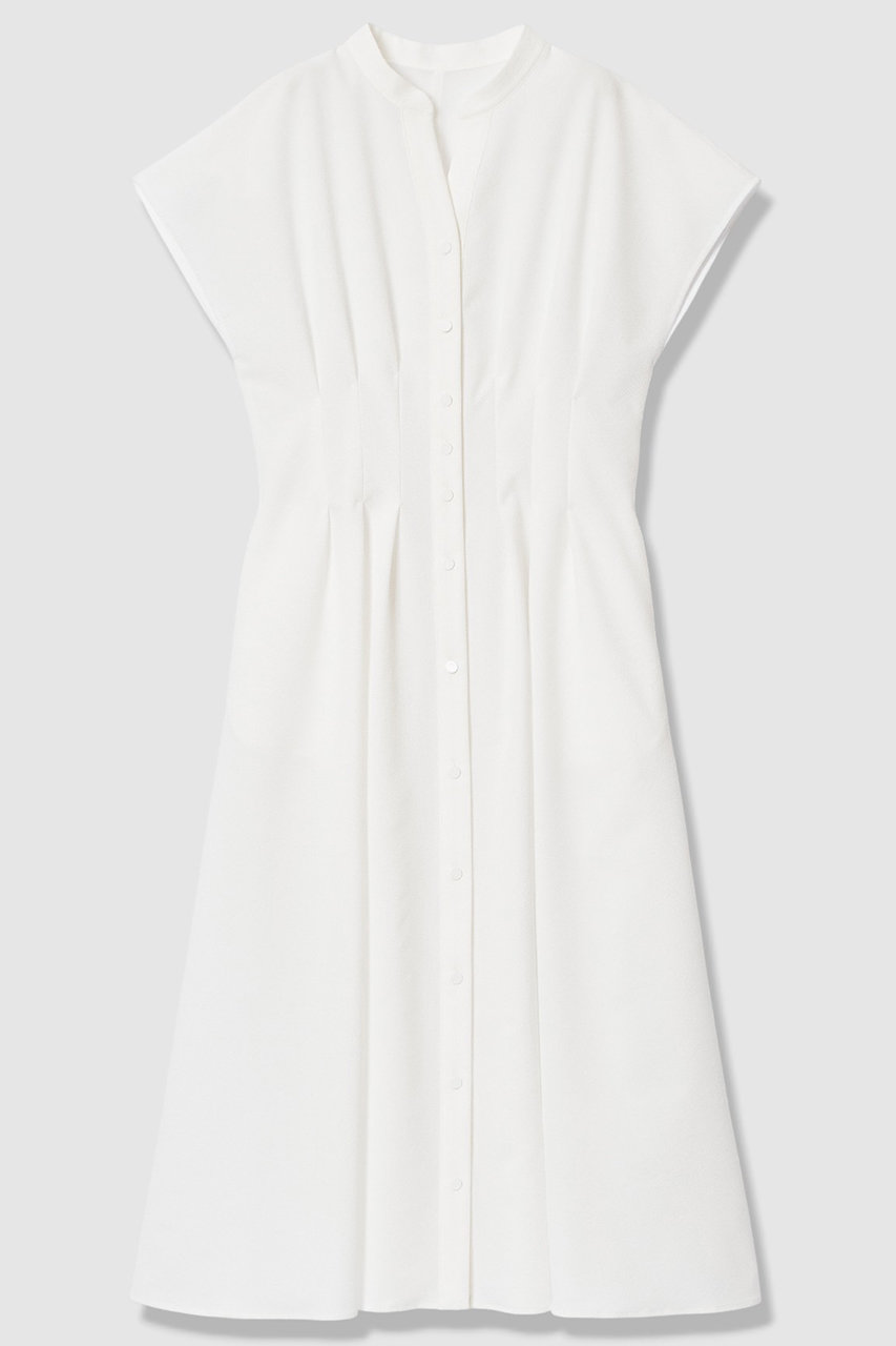 アナイ/ANAYIの【予約販売】サッカーストレッチタックフレア ワンピース(ホワイト/10261714480-91-380)