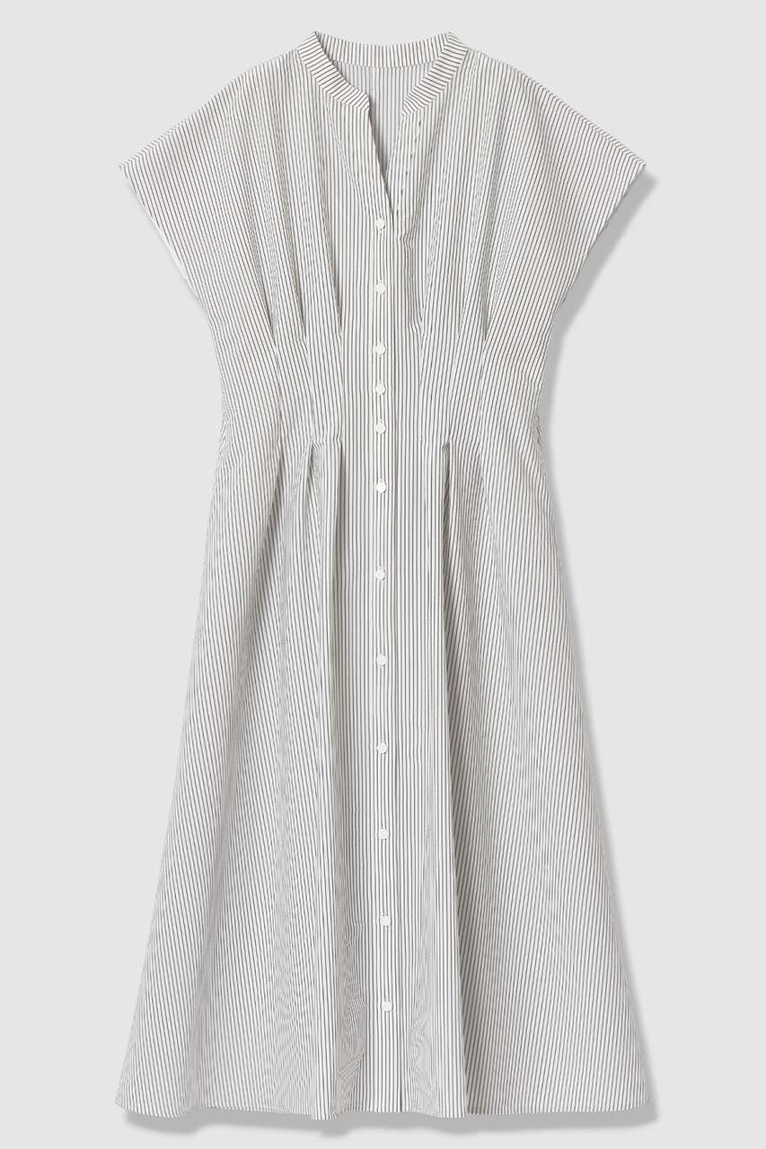 アナイ/ANAYIの【予約販売】サッカーストレッチタックフレア ワンピース(ライトグレー/10261714480-91-380)