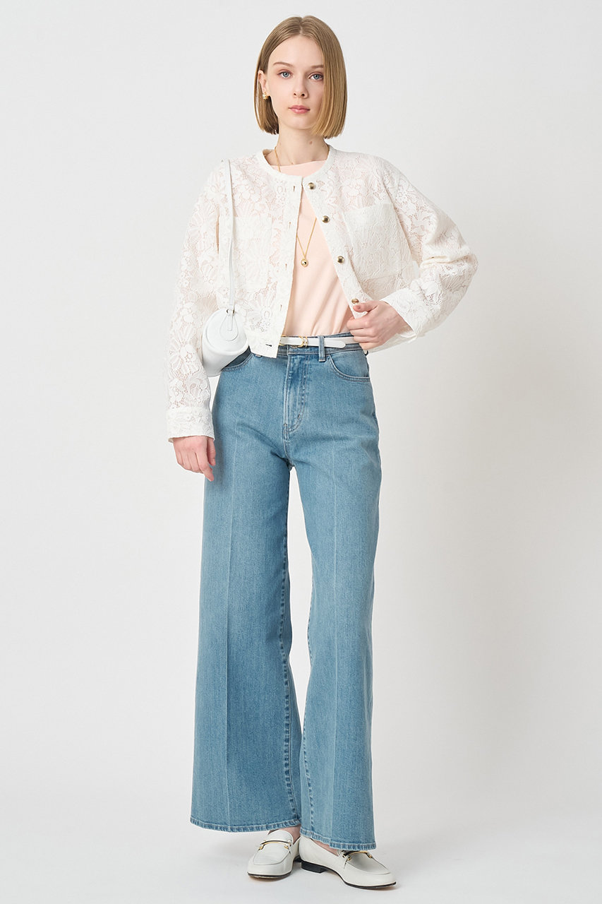 ANAYI(アナイ)｜【セットアップ対応商品】メッシュレースノーカラー