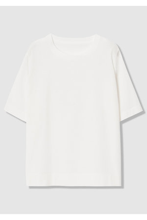 アナイ/ANAYIの【予約販売】コットン天竺半袖レギュラー プルオーバー(110100/110102)