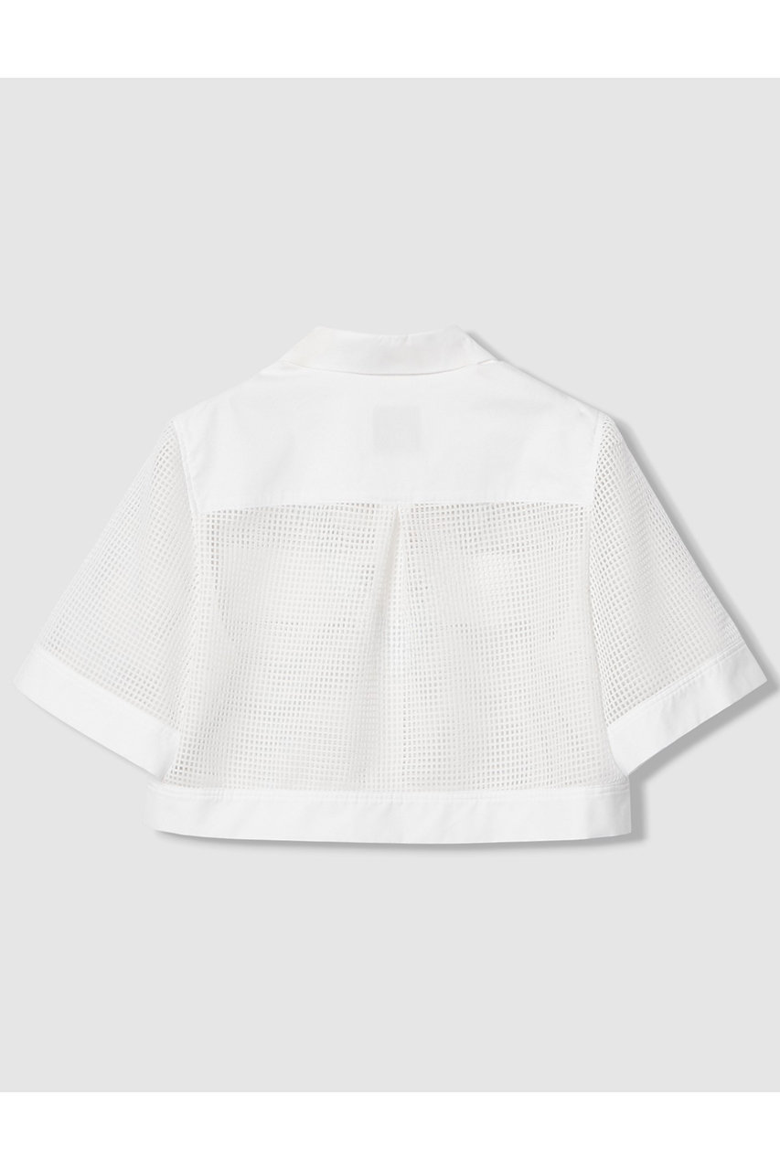 ANAYI(アナイ)｜【セットアップ対応商品】メッシュラッセル5分袖シャツ