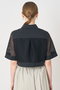 【セットアップ対応商品】メッシュラッセル5分袖シャツブルゾン アナイ/ANAYI
