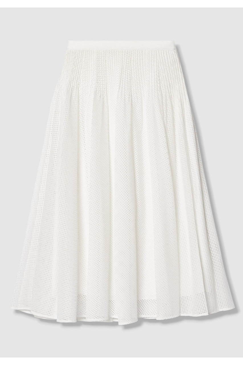 アナイ/ANAYIの【予約販売】【セットアップ対応商品】メッシュラッセルプリーツ スカート(ホワイト/10261111360-95-380)