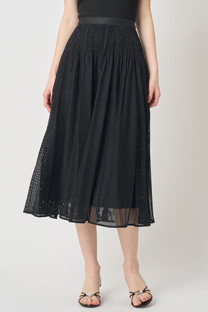 アナイ/ANAYIの【予約販売】【セットアップ対応商品】メッシュラッセルプリーツ スカート(110700/110703)