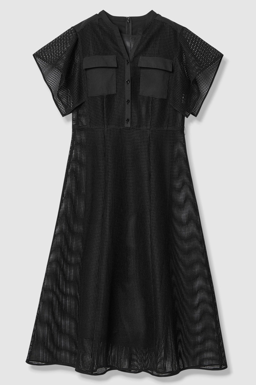 ANAYI(アナイ)｜【セットアップ対応商品】メッシュラッセルフレア袖