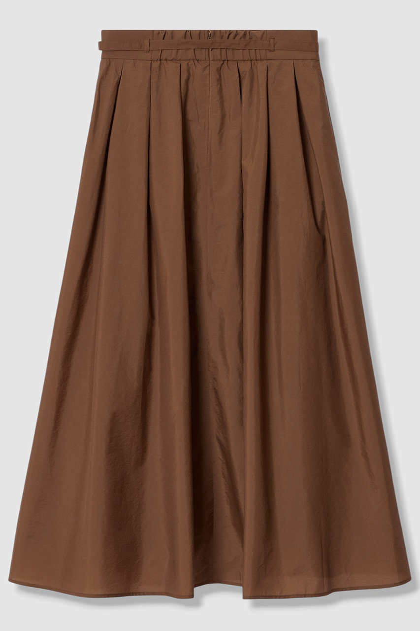 アナイ/ANAYIの【予約販売】ナイロンコットンタフタタック スカート(ブラウン/10261111150-81-380)