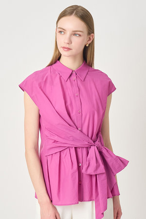 アナイ/ANAYIの【予約販売】【セットアップ対応商品】ナイロンコットンタフタカシュクールシャツ(110400/110402)