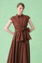 【セットアップ対応商品】ナイロンコットンタフタカシュクールシャツ アナイ/ANAYI