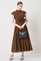 【セットアップ対応商品】ナイロンコットンタフタカシュクールシャツ アナイ/ANAYI