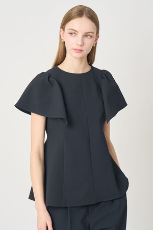 アナイ/ANAYIの【予約販売】【セットアップ対応商品】サッカーストレッチペプラム ブラウス(110400/110402)