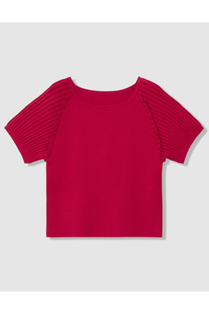 アナイ/ANAYIの【予約販売】プチフリルスリーブ プルオーバー(110300/110301)