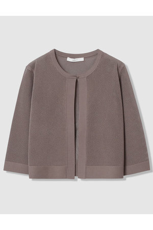 アナイ/ANAYIの【予約販売】【セットアップ対応商品】ニッティングメッシュクルー カーディガン(110300/110303)