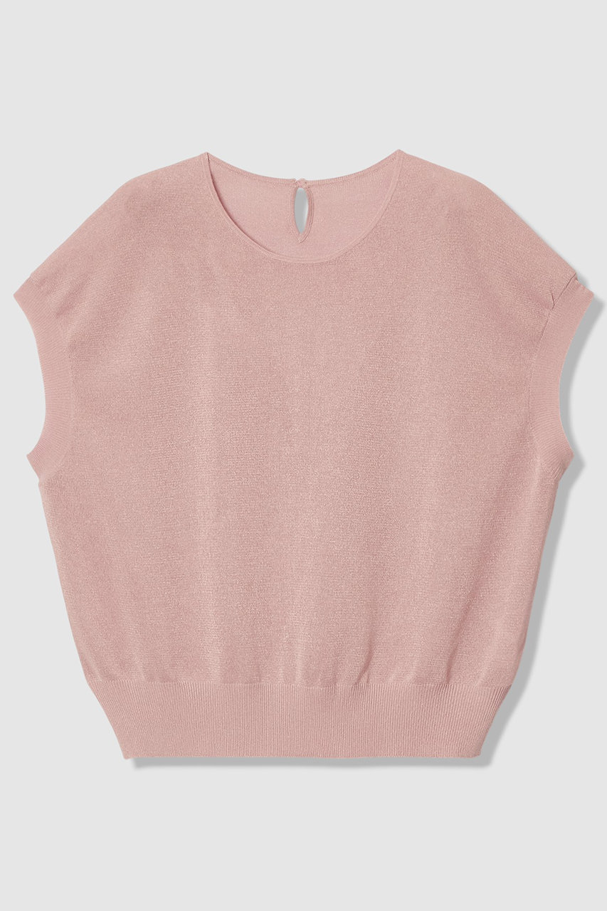 アナイ/ANAYIの【予約販売】シアー天竺クルーネック プルオーバー(ピンク/10261816670-95-380)