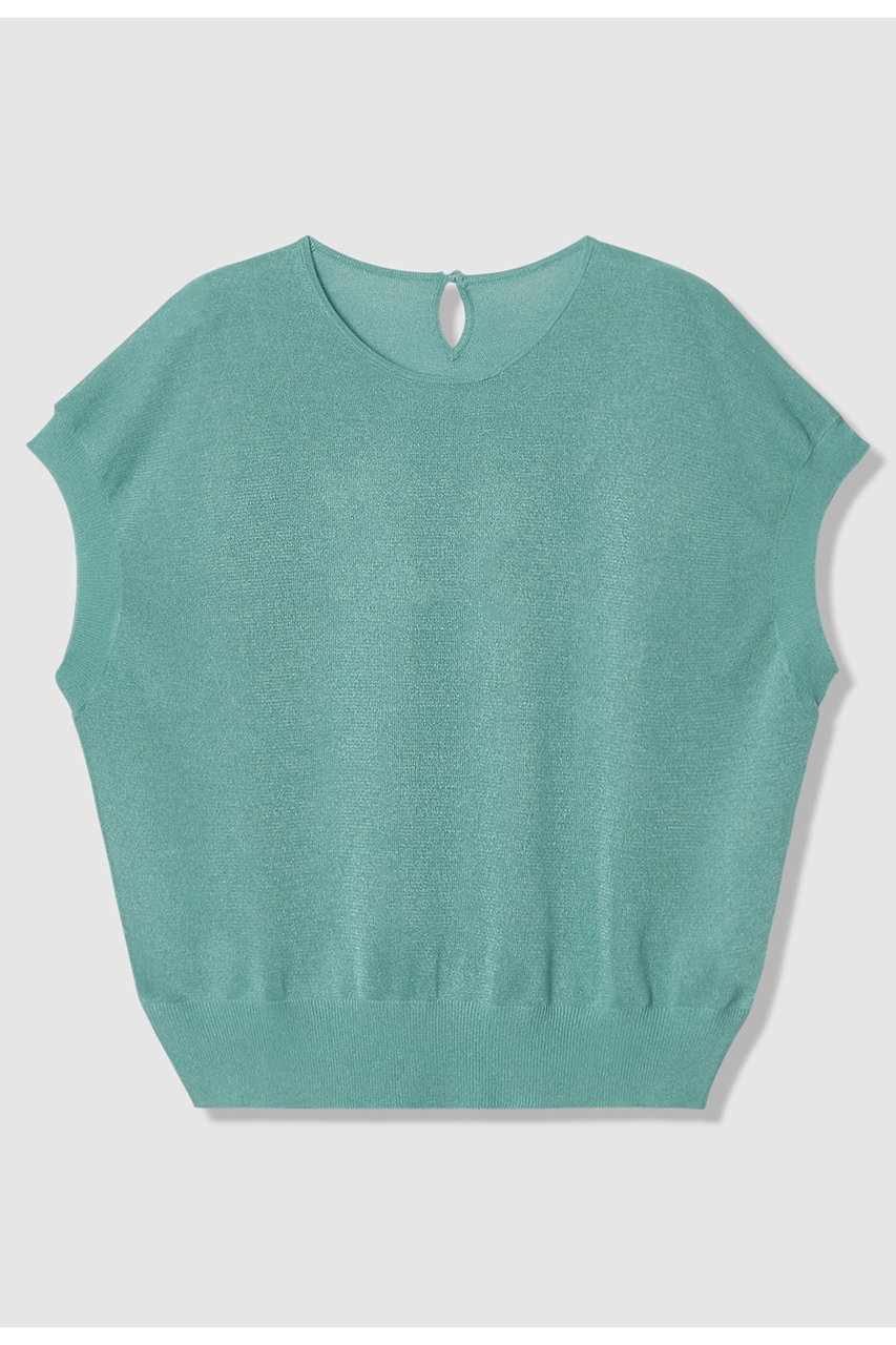 アナイ/ANAYIの【予約販売】シアー天竺クルーネック プルオーバー(グリーン/10261816670-95-380)