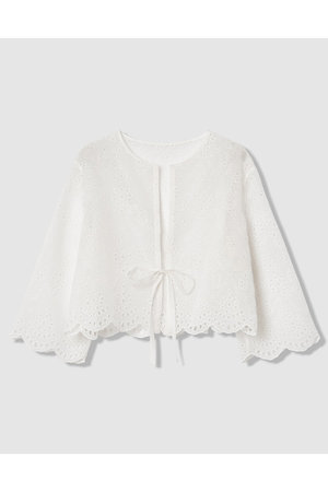 アナイ/ANAYIの【予約販売】【セットアップ対応商品】エンブロイダリーボレロ ブラウス(110400/110403)