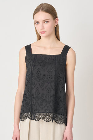 アナイ/ANAYIの【予約販売】【セットアップ対応商品】エンブロイダリーキャミソール(110400/110401)