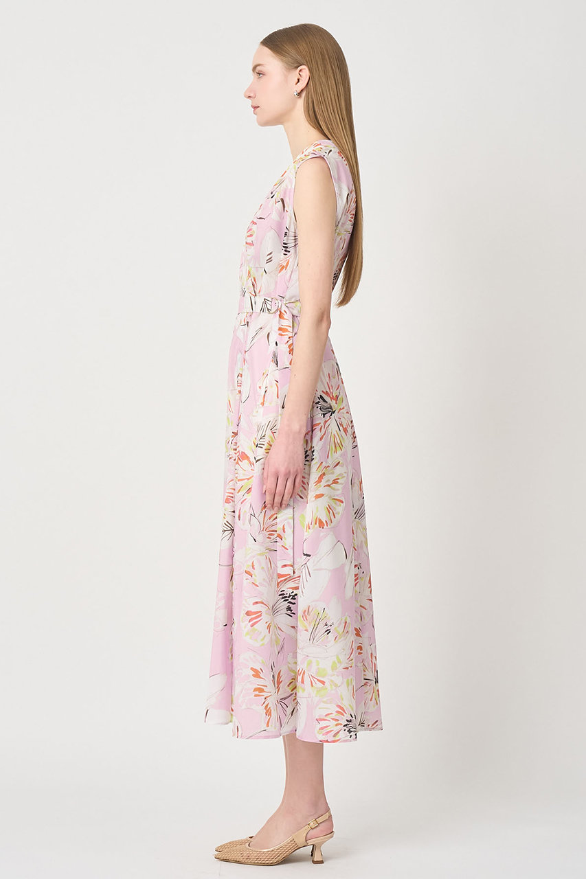 24SS♡ANAYI アナイ チューリッププリントフレアスカート 38 フラワー