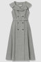 スラブドビーオフショル ワンピース アナイ/ANAYI ライトグレー
