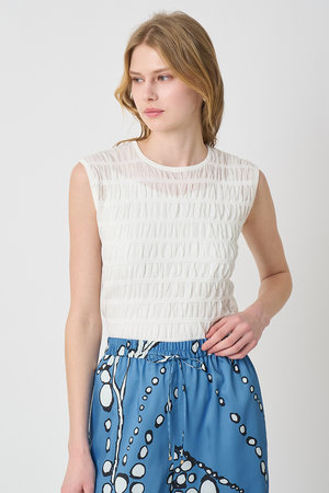 アナイ/ANAYIの【予約販売】シャーリング プルオーバー(110300/110301)