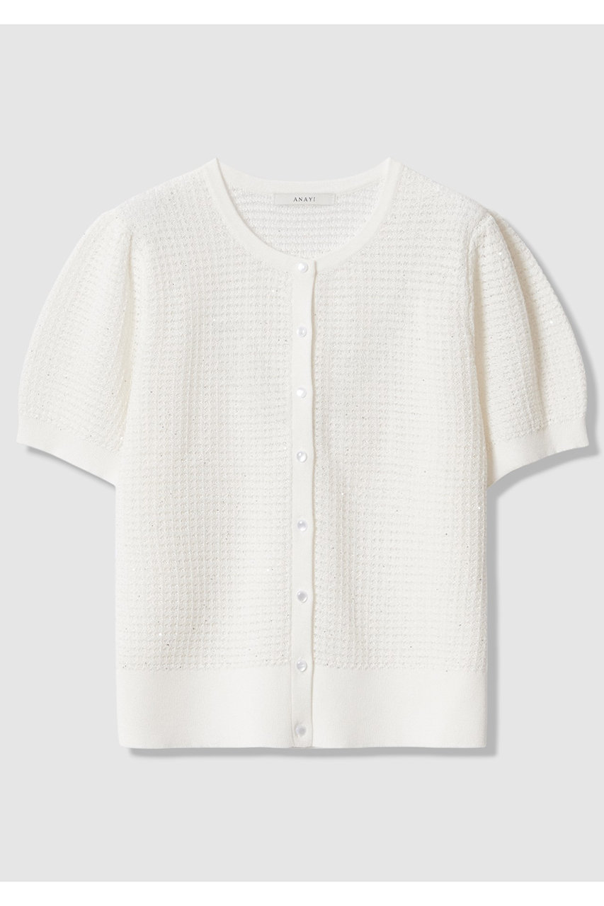 アナイ/ANAYIの【予約販売】【セットアップ対応商品】トラフォラート カーディガン(オフホワイト/10261816940-95-380)