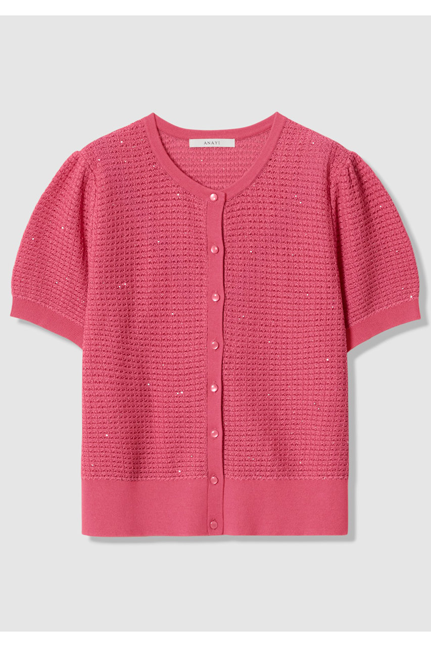 アナイ/ANAYIの【予約販売】【セットアップ対応商品】トラフォラート カーディガン(ピンク/10261816940-95-380)