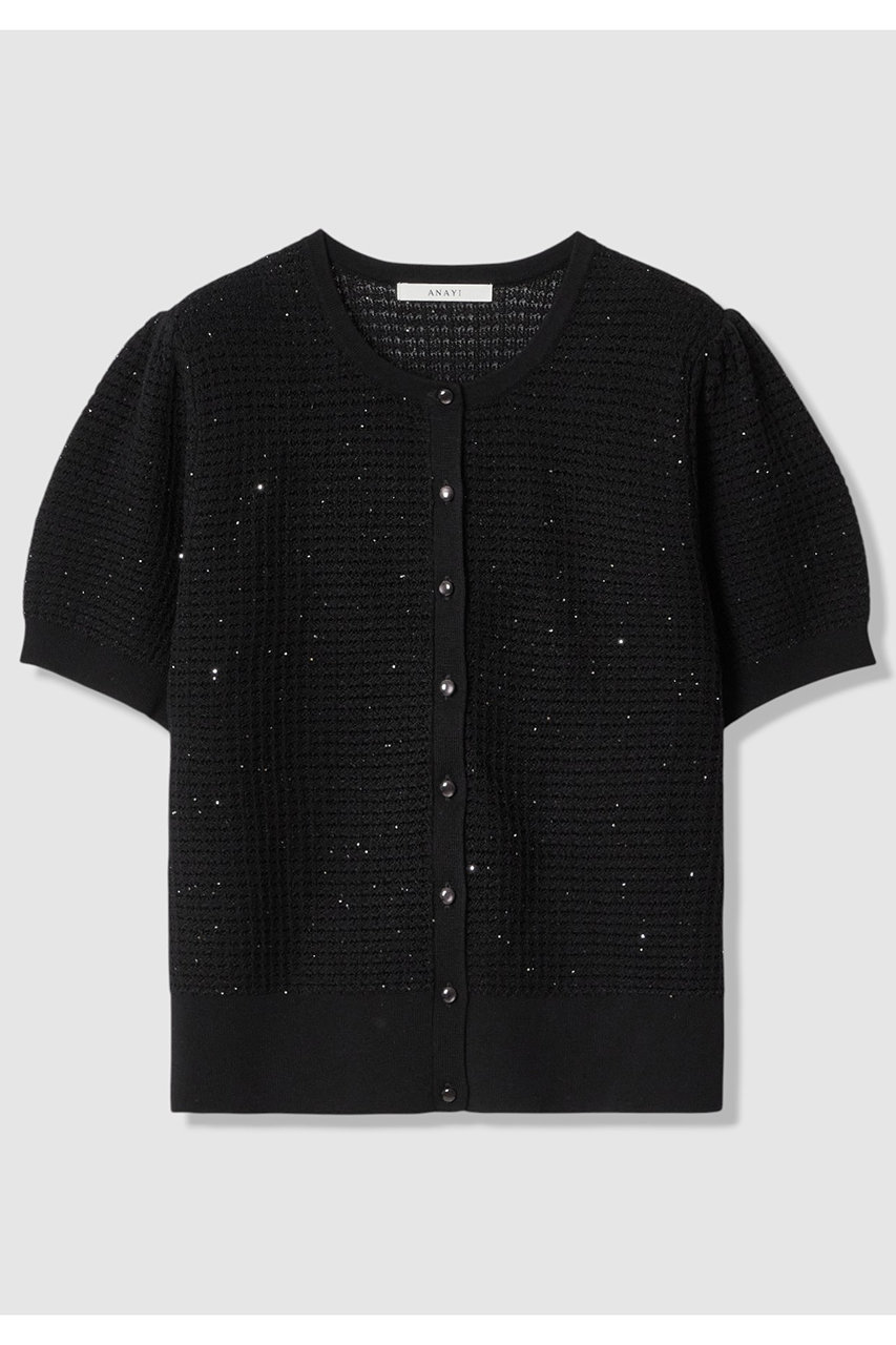 アナイ/ANAYIの【予約販売】【セットアップ対応商品】トラフォラート カーディガン(ブラック/10261816940-95-380)