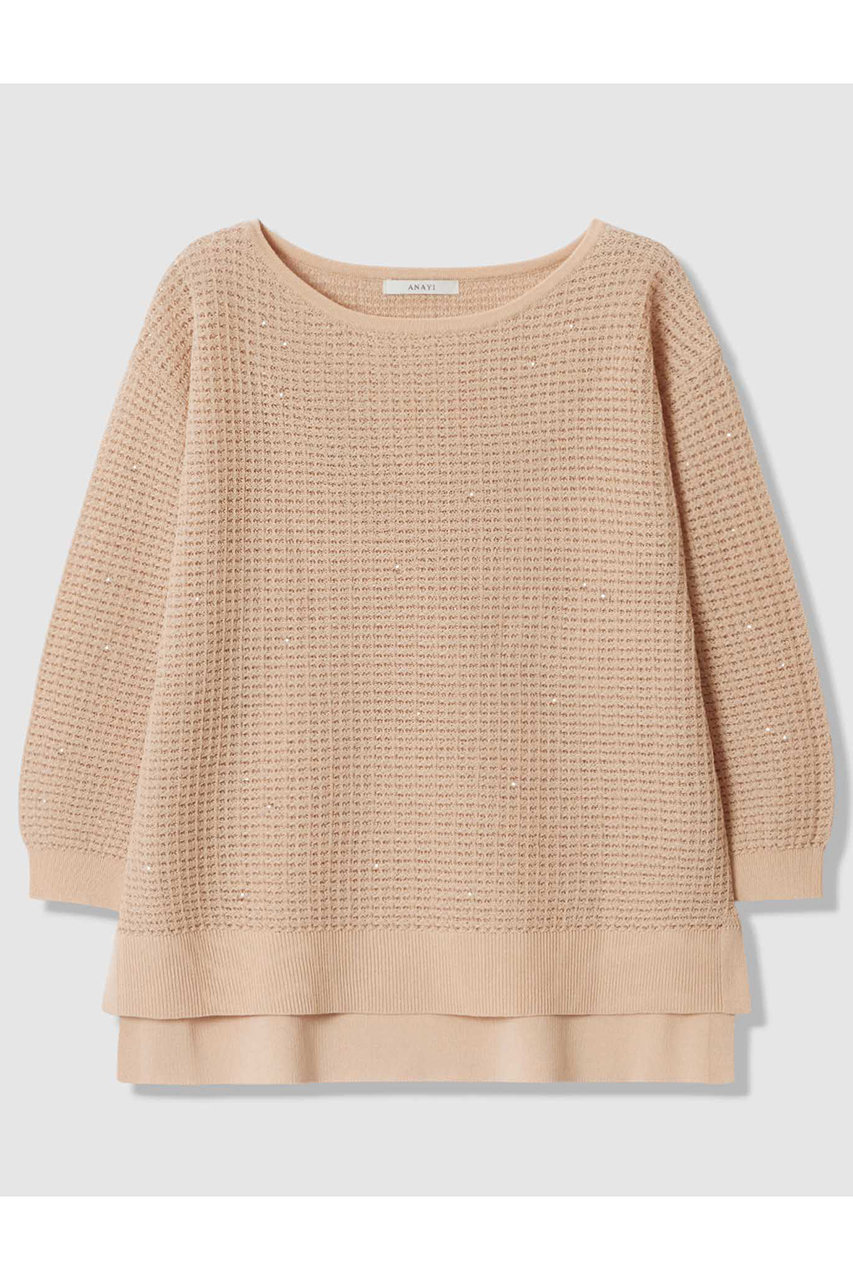 アナイ/ANAYIの【予約販売】トラフォラートミドル丈 プルオーバー(ベージュ/10261816960-95-380)