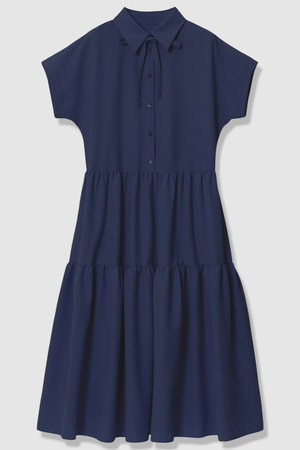 アナイ/ANAYIの【予約販売】ラミーサッカーティアードシャツ ワンピース(110500/110503)