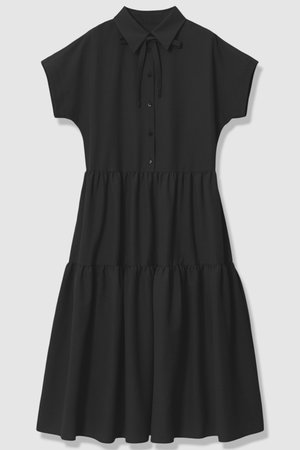 アナイ/ANAYIの【予約販売】ラミーサッカーティアードシャツ ワンピース(110500/110503)