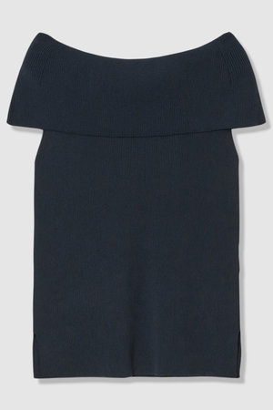 アナイ/ANAYIの【予約販売】オフショルダーリブ プルオーバー(110300/110301)