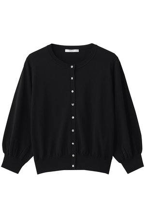 アナイ/ANAYIのアソートビジュー釦七分袖 カーディガン(110300/110303)