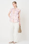 【予約販売】Coral プリントローンスカーフタイ ブラウス〈セットアップ対応商品〉 アナイ/ANAYI