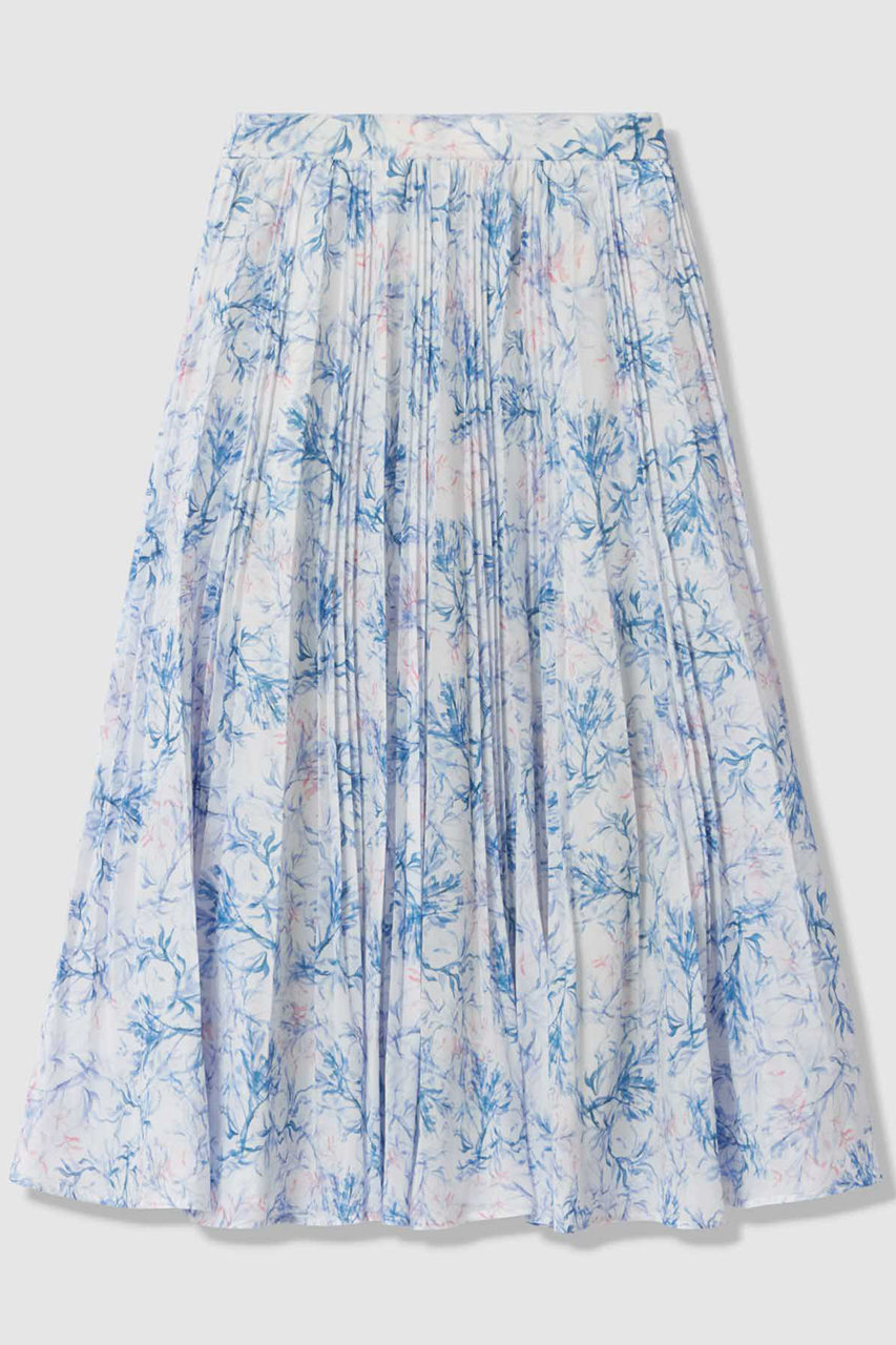 アナイ/ANAYIの【予約販売】Coral プリントローンプリーツ スカート〈セットアップ対応商品〉(ブルー/10262711030-61-380)
