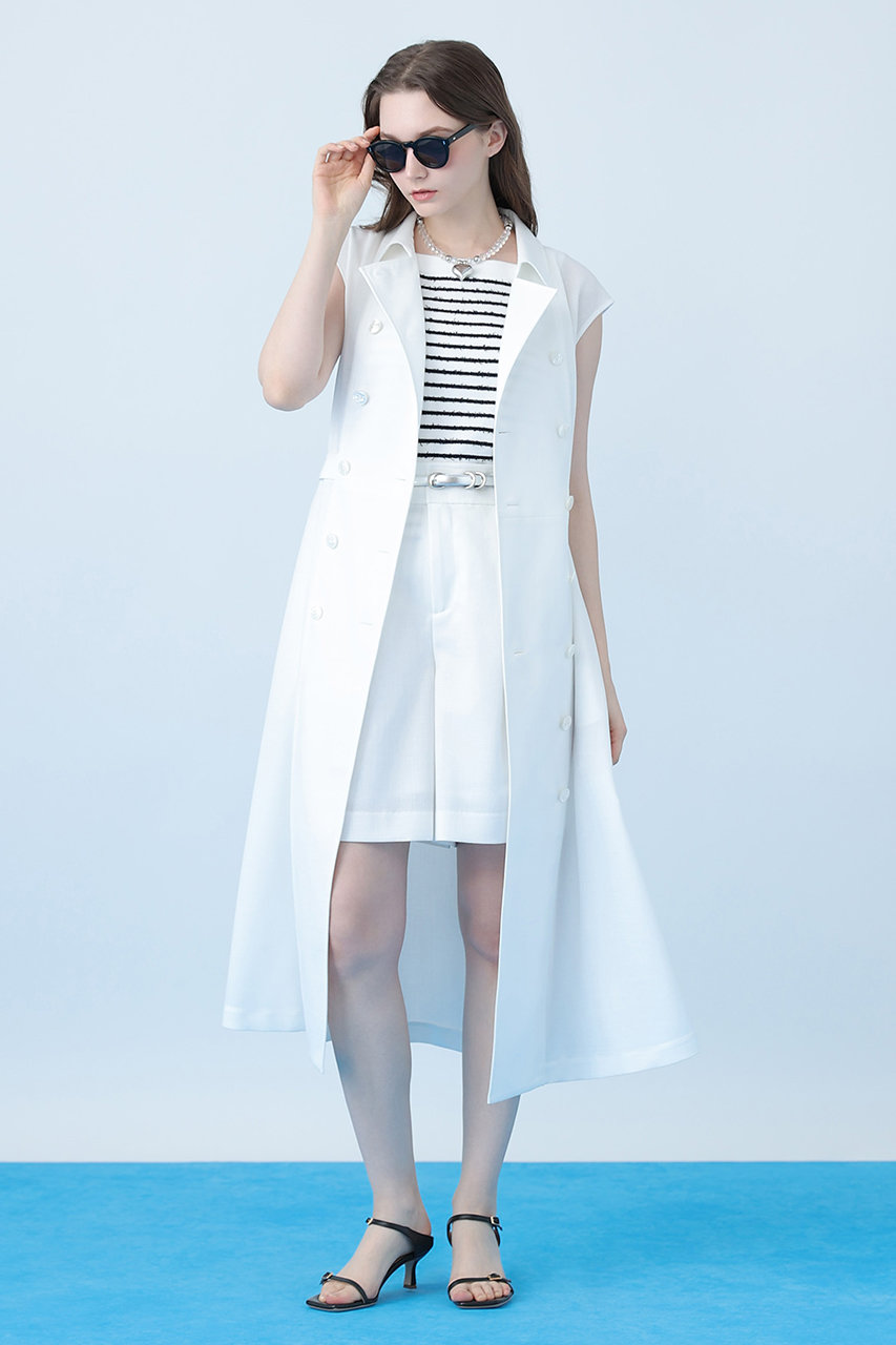 ANAYI(アナイ)｜ドライスラブハーフパンツ〈セットアップ対応商品