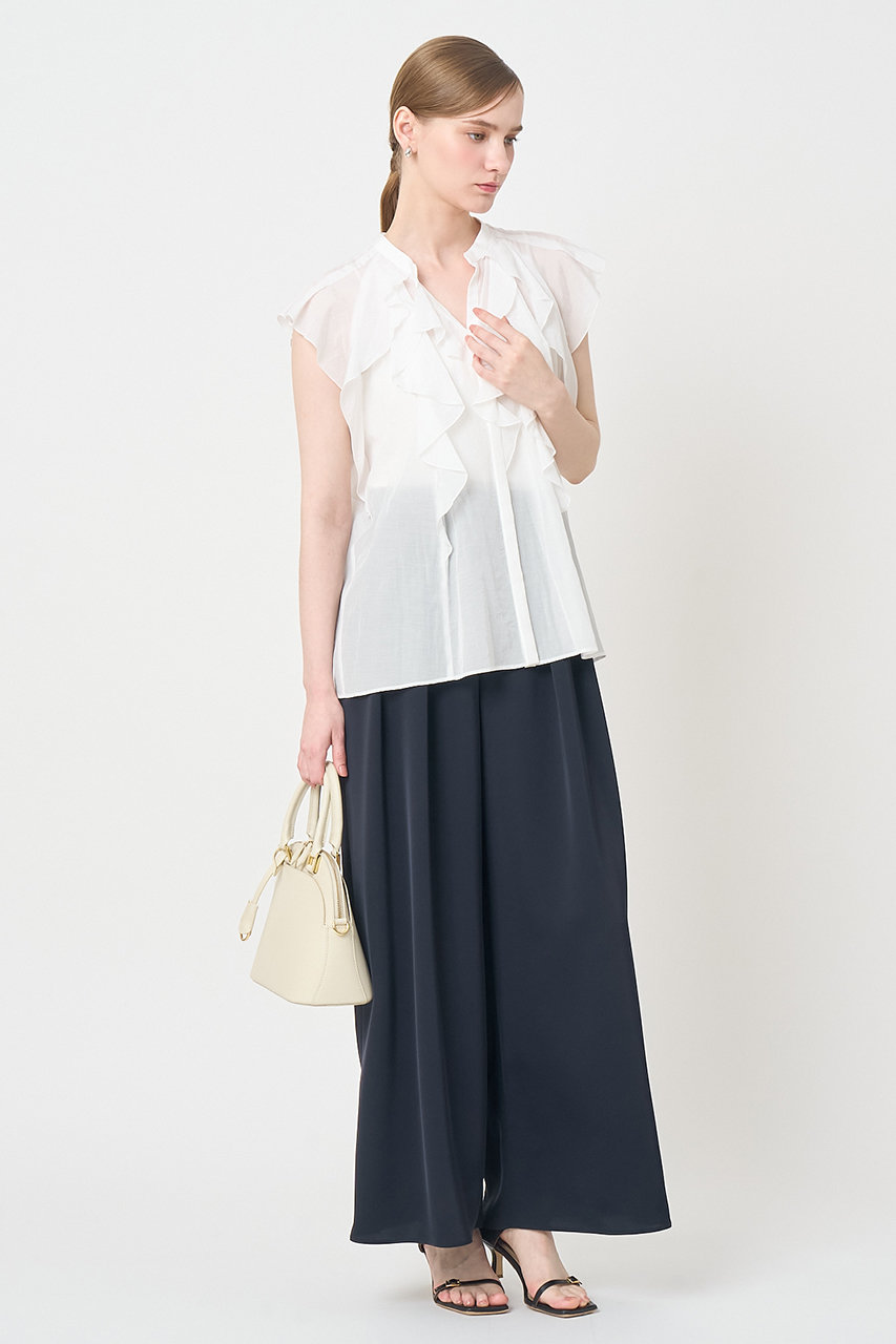 ANAYI(アナイ)｜【予約販売】トリアセツイルタックイージーパンツ