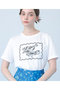 コットン天竺カリグラフィーＴシャツ アナイ/ANAYI