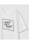 コットン天竺カリグラフィーＴシャツ アナイ/ANAYI
