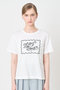 コットン天竺カリグラフィーＴシャツ アナイ/ANAYI
