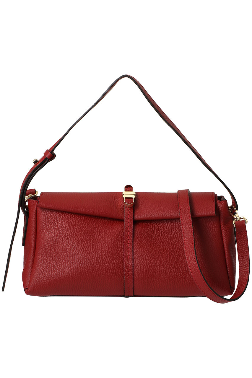 アナイ/ANAYIのIフラップホーボーショルダーBAG(レッド/10262818050-83-010)