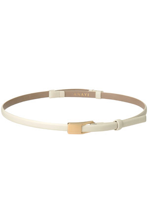 アナイ/ANAYIのプレートバックルスライドBELT(140500/140501)