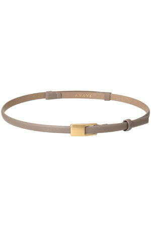 アナイ/ANAYIのプレートバックルスライドBELT(140500/140501)