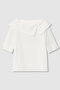 【予約販売】コットンスムースアシンメトリー プルオーバー アナイ/ANAYI ホワイト